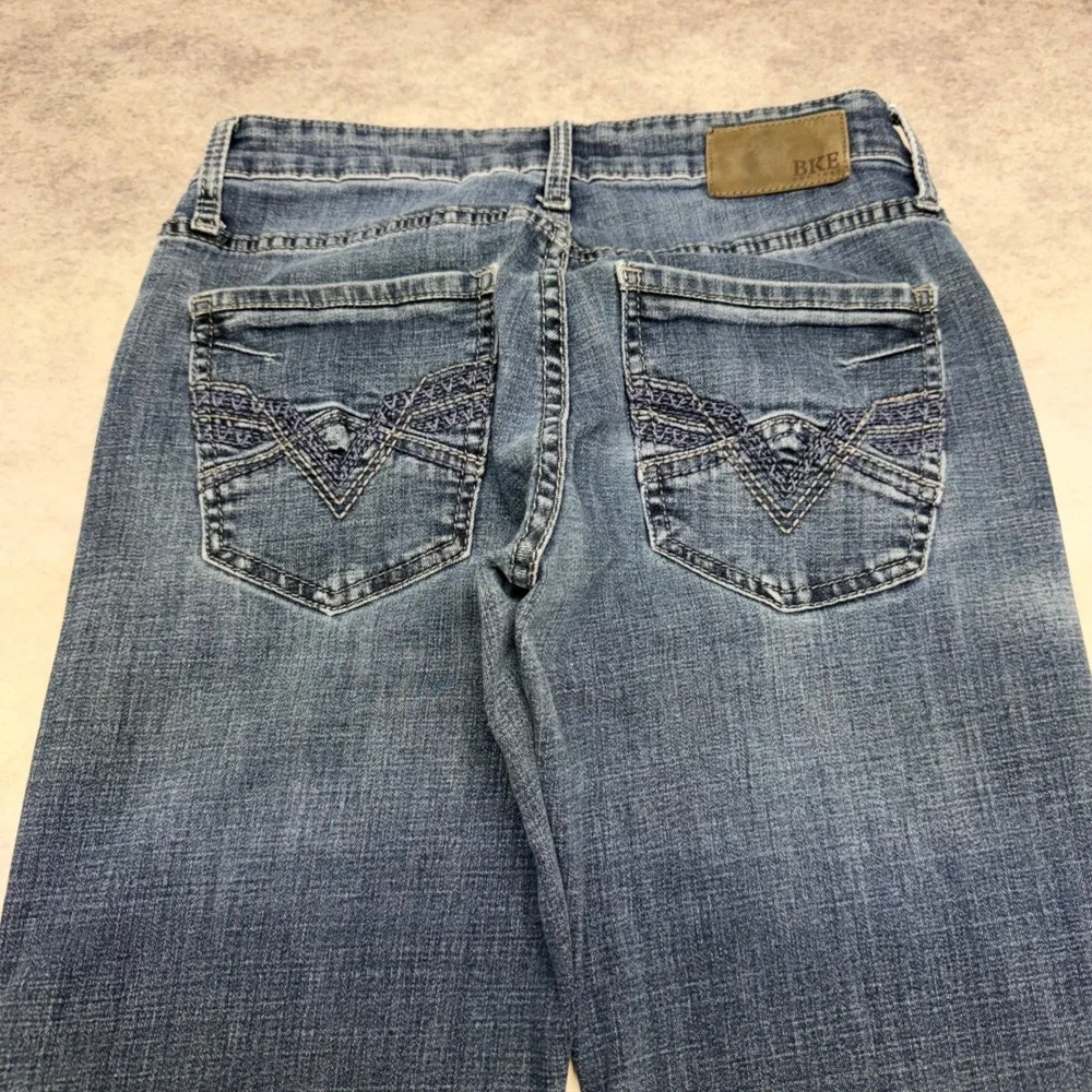 Buckle BKE Jake Mens Straight Leg Jeans 30x34 Blue Denim Y2K Skater Streetwear - Picture 3 of 11
